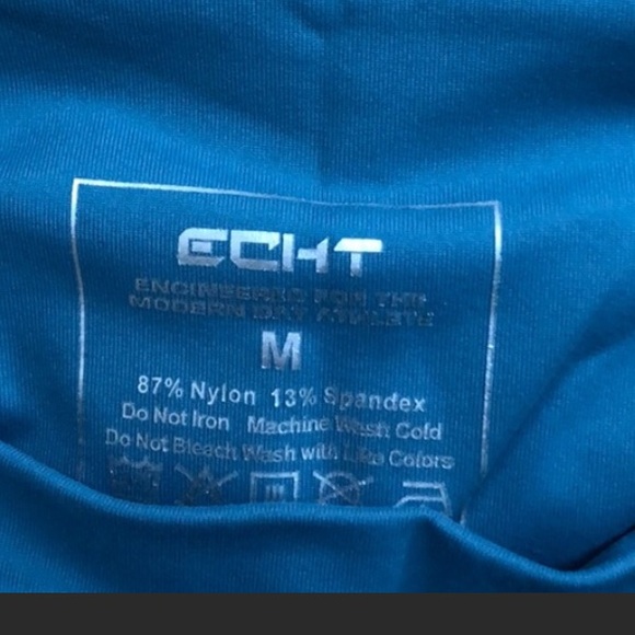 scrunch leggings! Blue worn once Size M - Picture 3 of 4